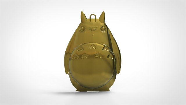 totoro 3D प्रिंट मॉडल .c4d .max .obj .3ds .fbx .stl .blend 