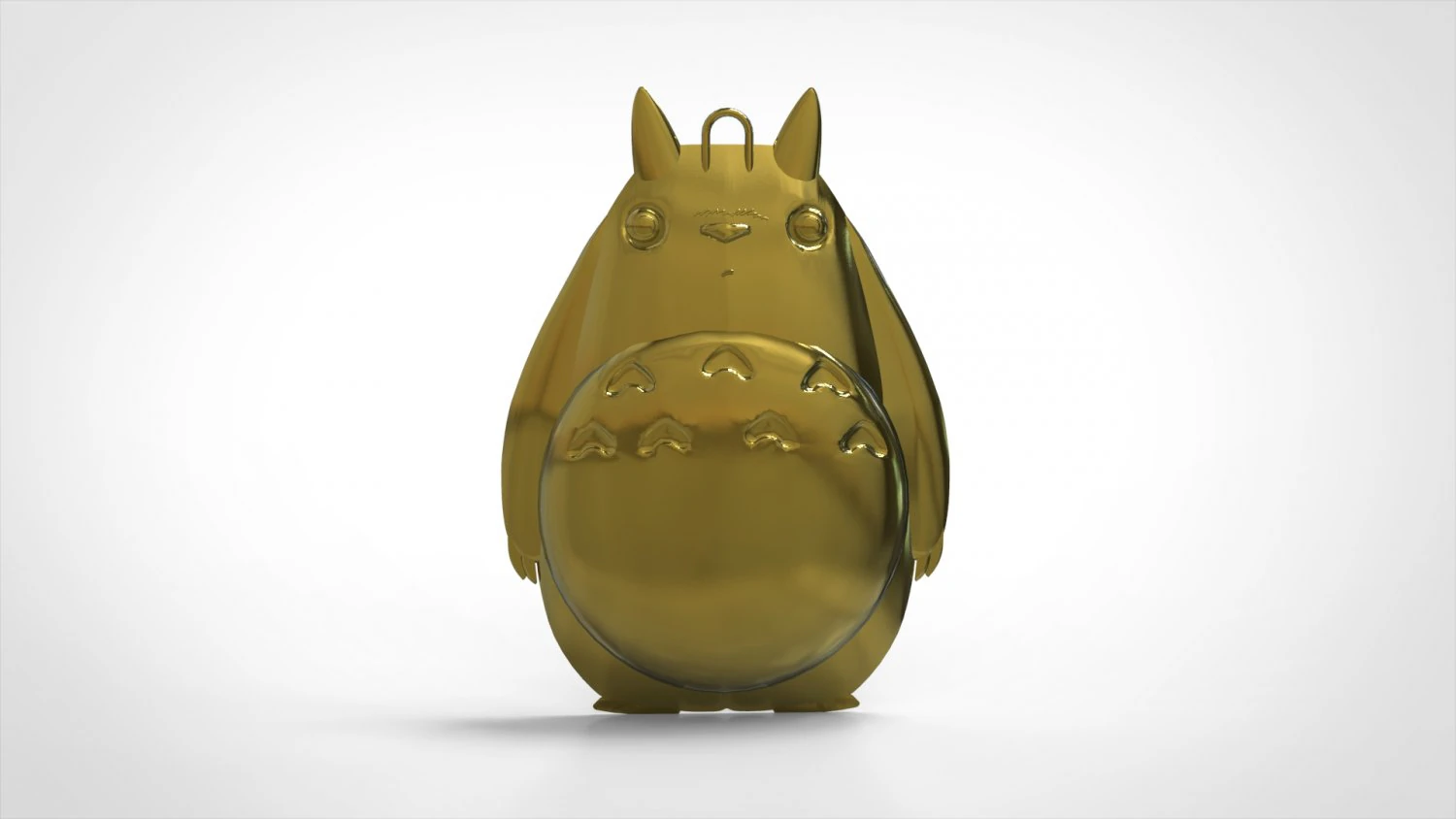 トトロ 3Dプリントモデル .c4d .max .obj .3ds .fbx .stl .blend 