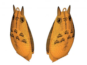 トトロ 3Dプリントモデル