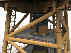 Науково-фантастична антена 1 3D Модель