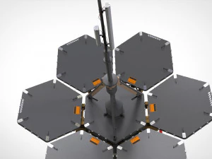 Науково-фантастична антена 1 3D Модель