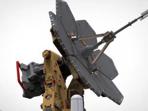 Науково-фантастична антена 1 3D Модель