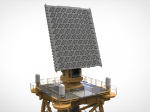 Sci fi Antenna 1 3D मॉडल