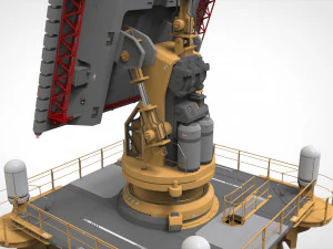 Науково-фантастична антена 1 3D Модель