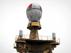 Науково-фантастична антена 1 3D Модель