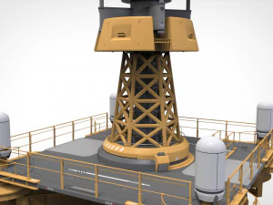 Науково-фантастична антена 1 3D Модель