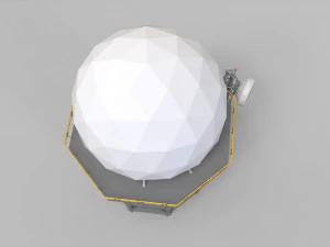 Bilim kurgu anteni 2 3D Model