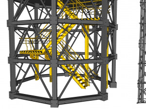 Sci fi antenna 2 3D Model