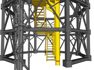 Sci fi antenna 2 3D Model
