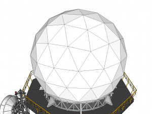 Sci fi antenna 2 3D Model