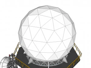 Bilim kurgu anteni 2 3D Model