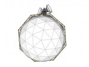 Bilim kurgu anteni 2 3D Model