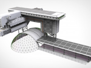 Sci-fi architecture elements collection 29 3D मॉडल
