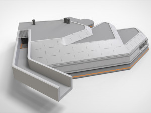 Sci-fi architecture elements collection 29 3D मॉडल