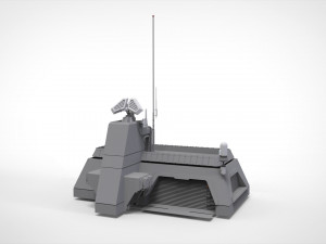 Sci-fi architecture elements collection 29 3D मॉडल