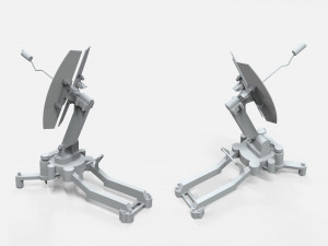 Sci fi antenna 5 Modelo 3D