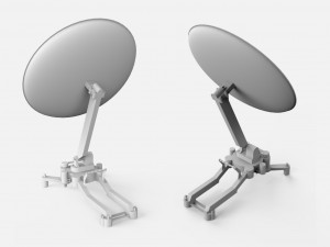 Sci fi antenna 5 Modelo 3D