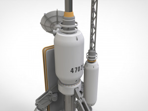 Sci fi antenna 6 Modèle 3D