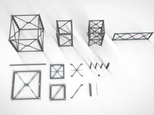 Metal truss 3 3D Model
