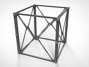 Metal truss 3 3D 模型
