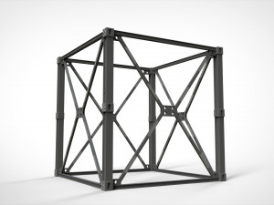 Metal truss 3 3D 模型