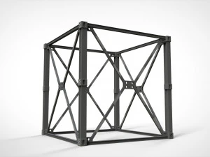 Metal truss 3 3D Model