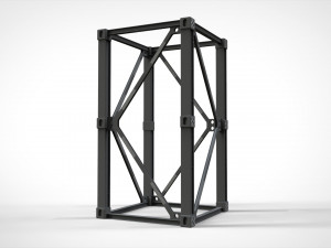 Metal truss 3 3D 模型