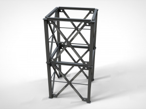 Metal truss 3 3D 模型