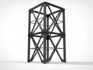 Metal truss 3 3D Model