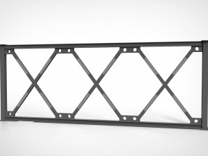 Metal truss 3 3D 模型