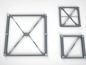 Metal truss 3 3D Model