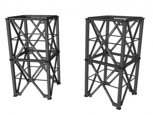 Metal truss 3 3D 模型