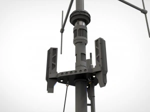 Sci fi mast 6 3D Model