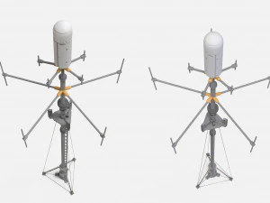 Sci fi mast 6 3D Model