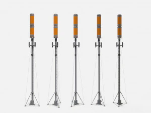 Sci fi mast 6 3D Model