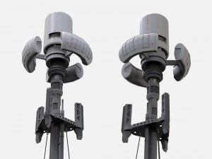 Sci fi mast 6 3D Model