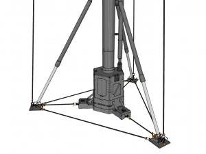 Sci fi mast 6 3D Model