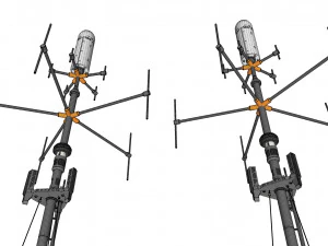 Sci fi mast 6 3D Model