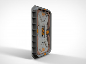 Sci fi door 22 3D मॉडल