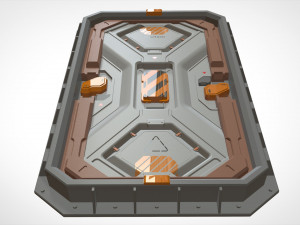 Sci fi door 22 3D मॉडल