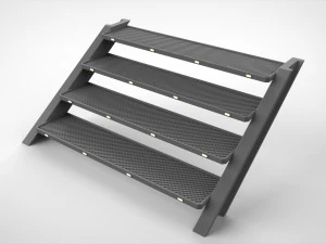 Sci-fi stairs 3 3D Model