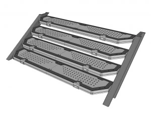 Sci-fi stairs 3 3D Model