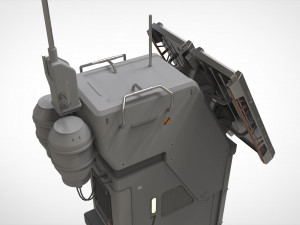 Sci fi antenna 13 3D मॉडल