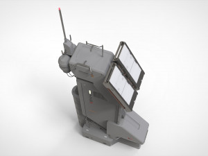 Sci fi antenna 13 3D मॉडल