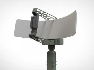 Antena de fic&ccedil;&atilde;o cient&iacute;fica 13 Modelo 3D