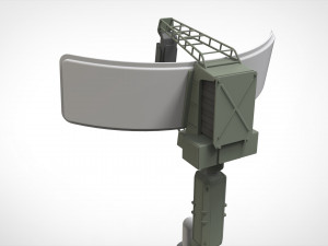 Sci fi antenna 13 3D मॉडल
