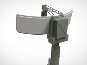 Antena de fic&ccedil;&atilde;o cient&iacute;fica 13 Modelo 3D