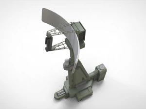 Antena de fic&ccedil;&atilde;o cient&iacute;fica 13 Modelo 3D