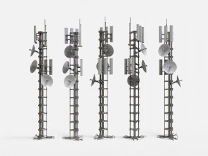 Antena de fic&ccedil;&atilde;o cient&iacute;fica 13 Modelo 3D