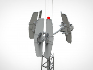 Sci fi antenna 14 3D मॉडल